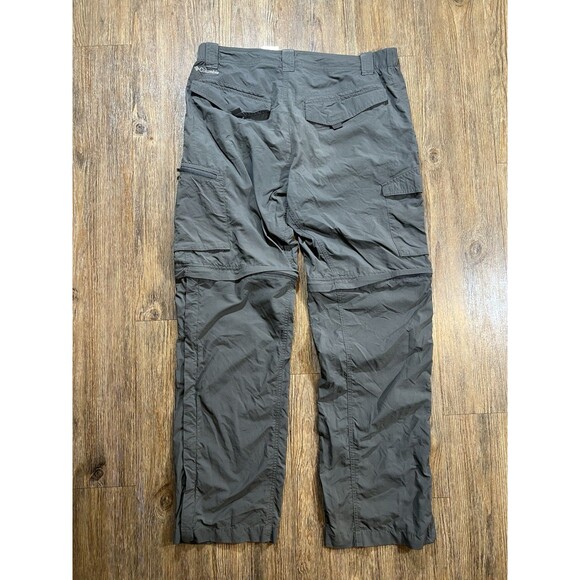 Columbia Silver Ridge Cargo Convertible Pant Outdoor Hiking Men's 34x30 Gray - Picture 7 of 9